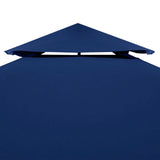Prieeldak 2-laags 4x3m 310 g/m² blauw - AllerleiShop