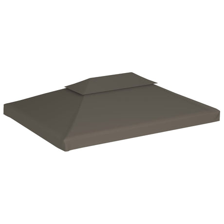 Prieeldak 2-laags 4x3m 310 g/m² taupe - AllerleiShop