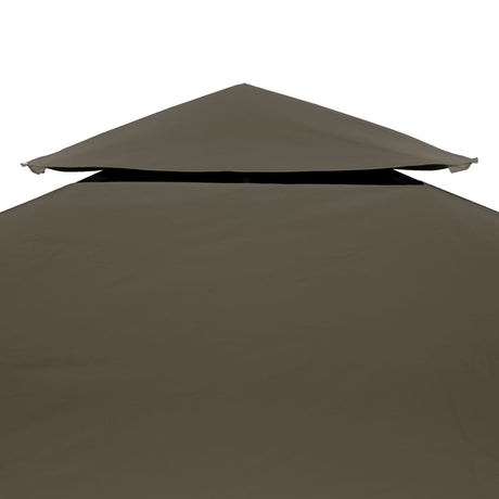 Prieeldak 2-laags 4x3m 310 g/m² taupe - AllerleiShop