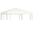 Prieeldak 310 g/m² 3x3 m crèmewit - AllerleiShop