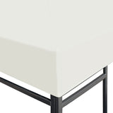Prieeldak 310 g/m² 3x3 m crèmewit - AllerleiShop