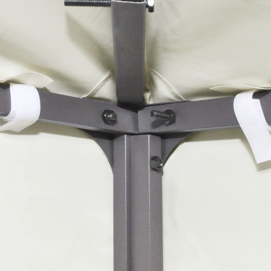 Prieeldak 310 g/m² 3x3 m crèmewit - AllerleiShop