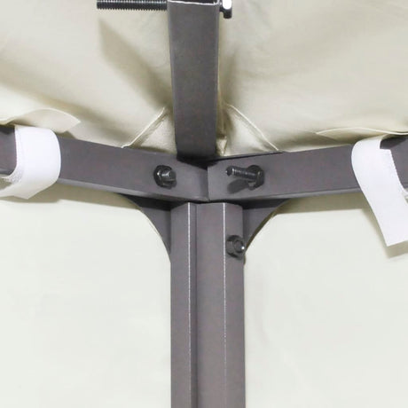 Prieeldak 310 g/m² 3x3 m crèmewit - AllerleiShop