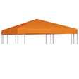 Prieeldak 310 g/m² 3x3 m oranje - AllerleiShop