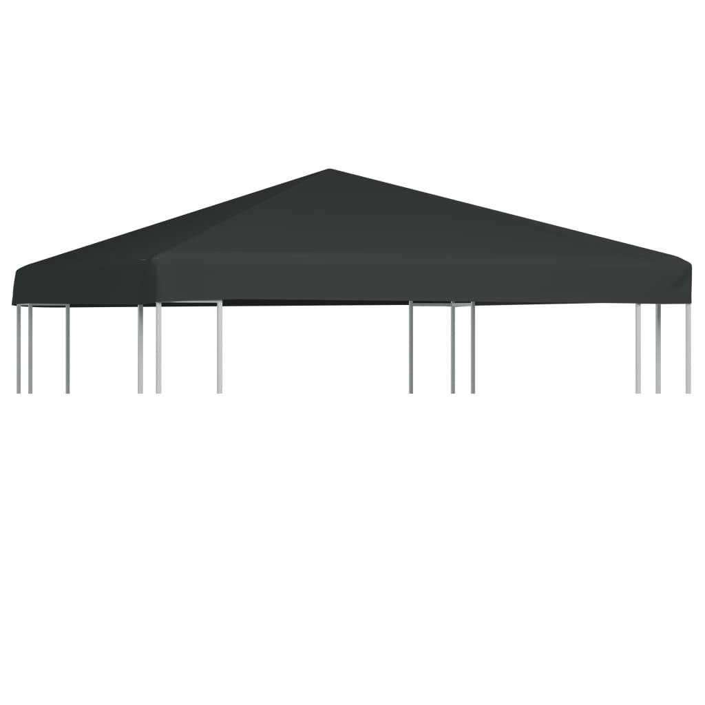 Prieeldak 310 g/m² 3x3 m grijs - AllerleiShop