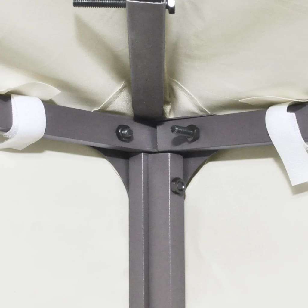 Prieeldak 310 g/m² 4x3 m crèmewit - AllerleiShop