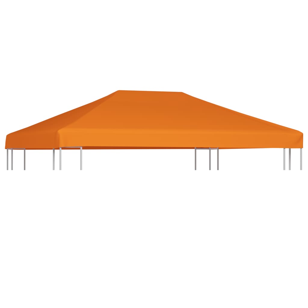 Prieeldak 310 g/m² 4x3 m oranje - AllerleiShop