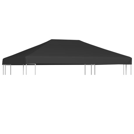 Prieeldak 310 g/m² 4x3 m grijs - AllerleiShop
