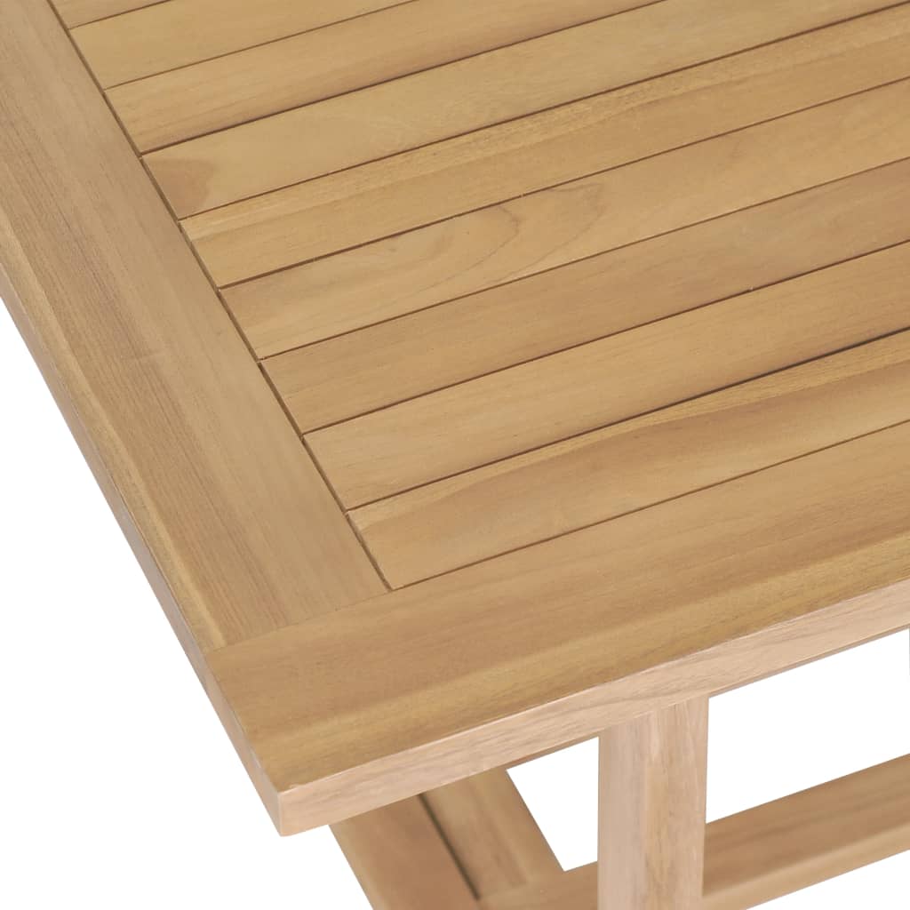 Tuintafel verlengbaar 180-280x100x75 cm massief teakhout - AllerleiShop