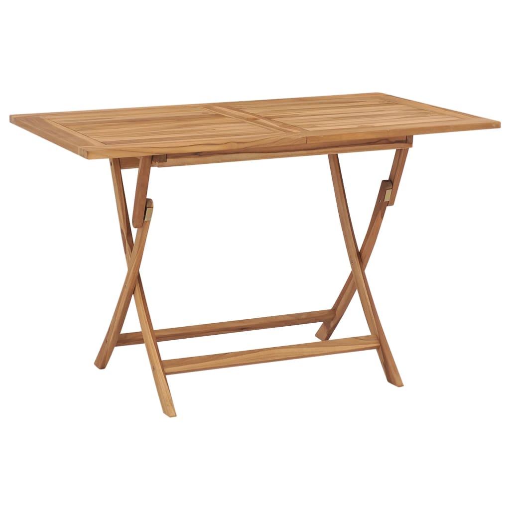 Tuintafel inklapbaar 120x70x75 cm massief teakhout - AllerleiShop