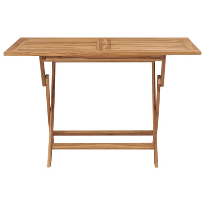 Tuintafel inklapbaar 120x70x75 cm massief teakhout - AllerleiShop