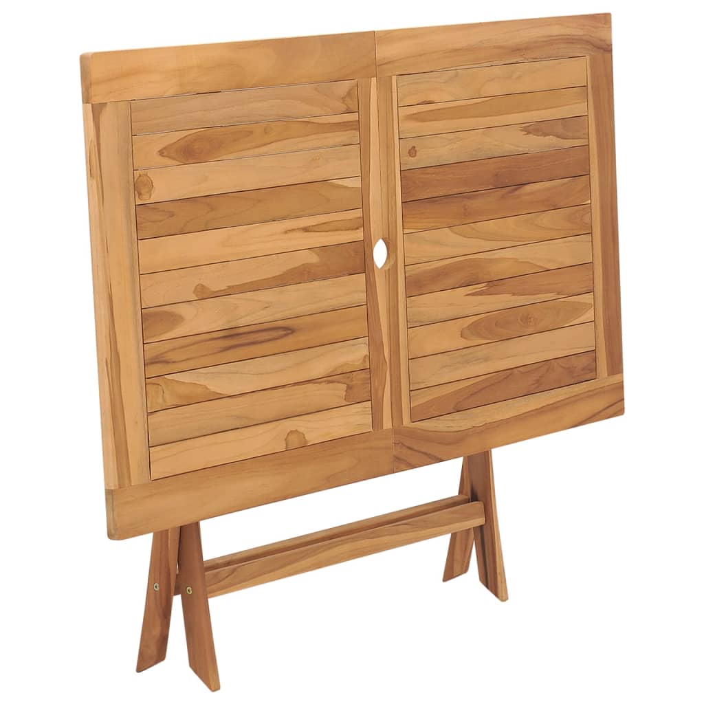 Tuintafel inklapbaar 120x70x75 cm massief teakhout - AllerleiShop