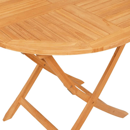 Tuintafel inklapbaar 85x76 cm massief teakhout - AllerleiShop