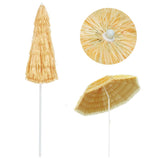 Strandparasol Hawaï stijl 240 cm naturel - AllerleiShop