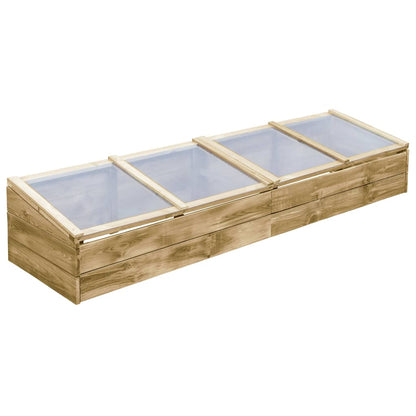 Kas 200x50x35 cm geïmpregneerd grenenhout - AllerleiShop