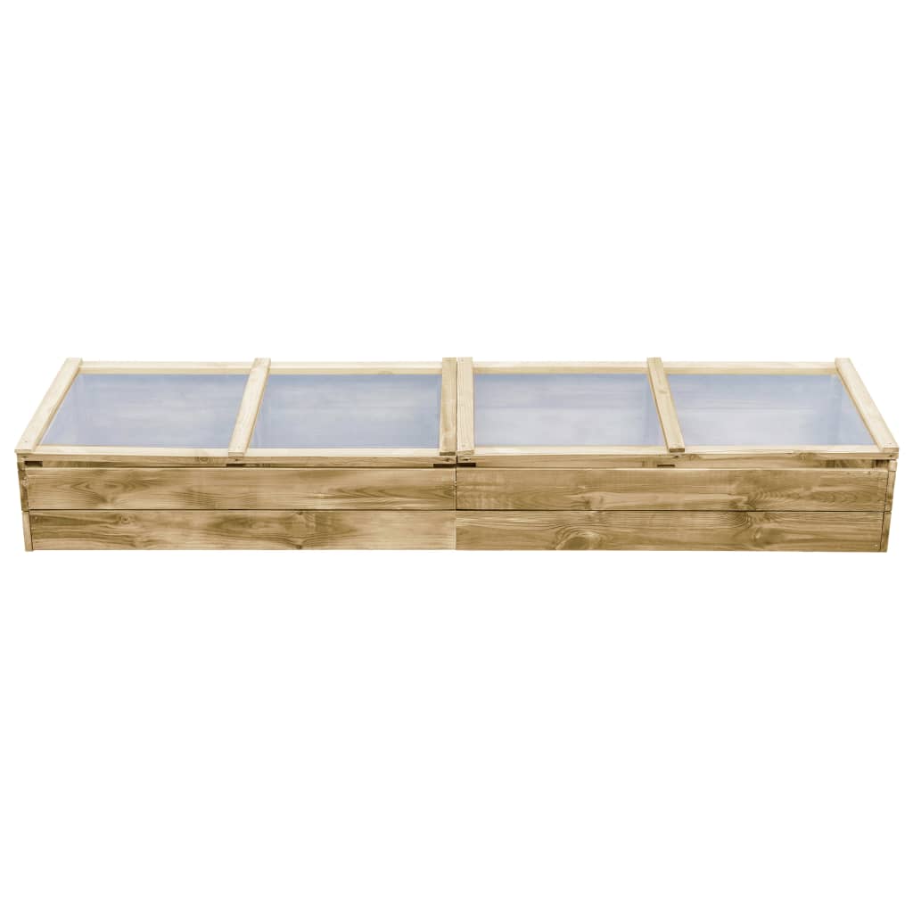 Kas 200x50x35 cm geïmpregneerd grenenhout - AllerleiShop