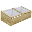 Kas 100x50x35 cm geïmpregneerd grenenhout - AllerleiShop