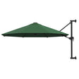 Wandparasol met metalen paal 300 cm groen - AllerleiShop