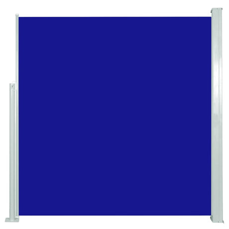 Windscherm uittrekbaar 140x300 cm blauw - AllerleiShop