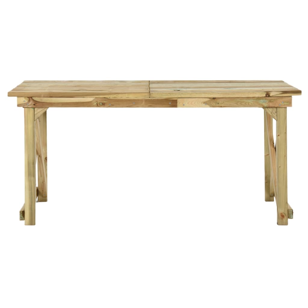 Tuintafel 160x79x75 cm hout - AllerleiShop