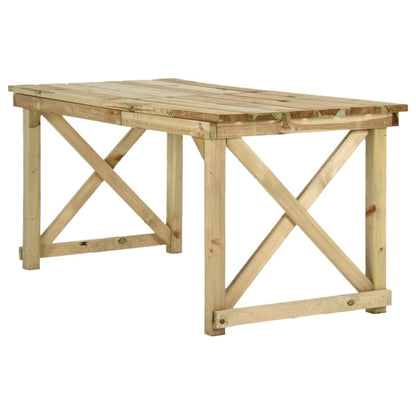 Tuintafel 160x79x75 cm hout - AllerleiShop