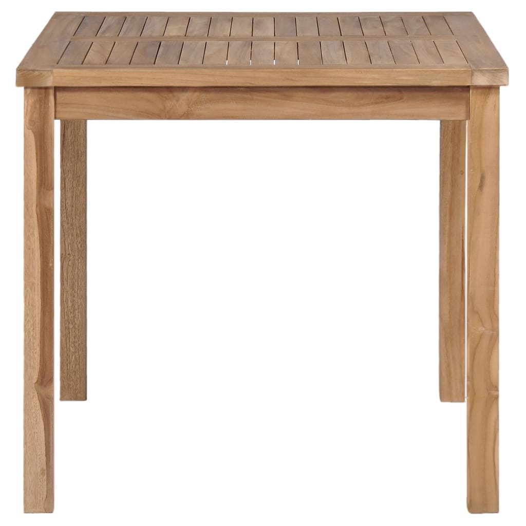 Tuintafel 80x80x77 cm massief teakhout - AllerleiShop