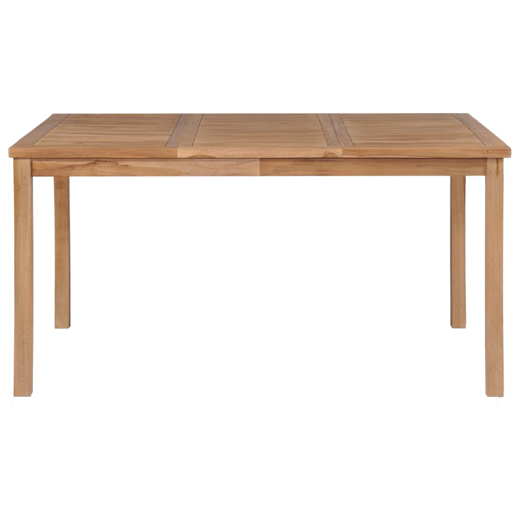 Tuintafel 150x90x77 cm massief teakhout - AllerleiShop