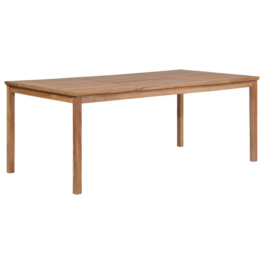 Tuintafel 200x100x77 cm massief teakhout - AllerleiShop