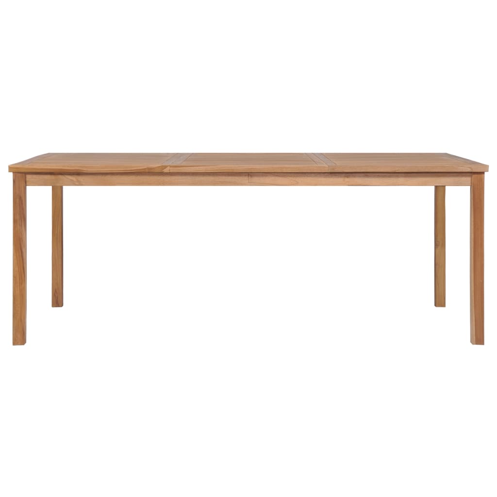 Tuintafel 200x100x77 cm massief teakhout - AllerleiShop