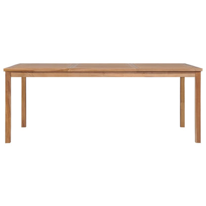 Tuintafel 200x100x77 cm massief teakhout - AllerleiShop