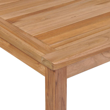 Tuintafel 200x100x77 cm massief teakhout - AllerleiShop