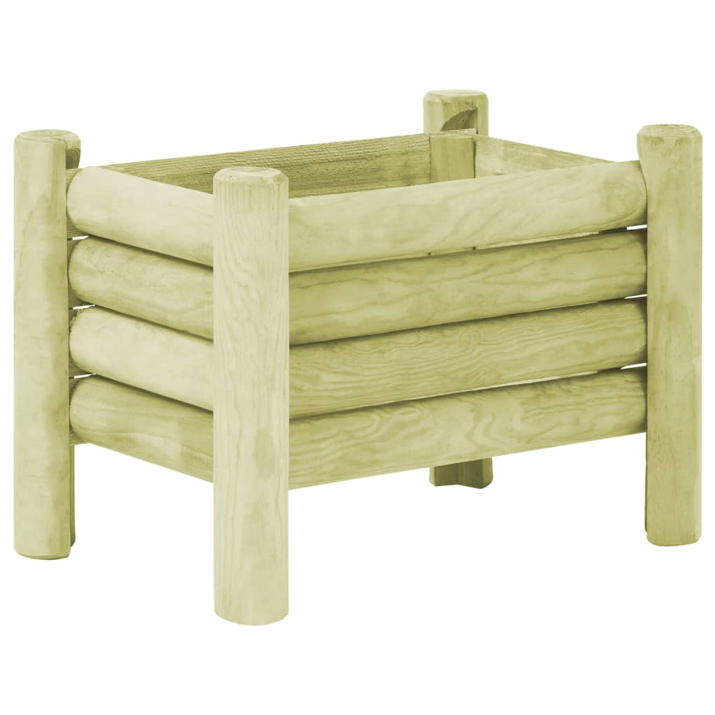 Plantenbak verhoogd 60x40x42 cm geïmpregneerd grenenhout - AllerleiShop