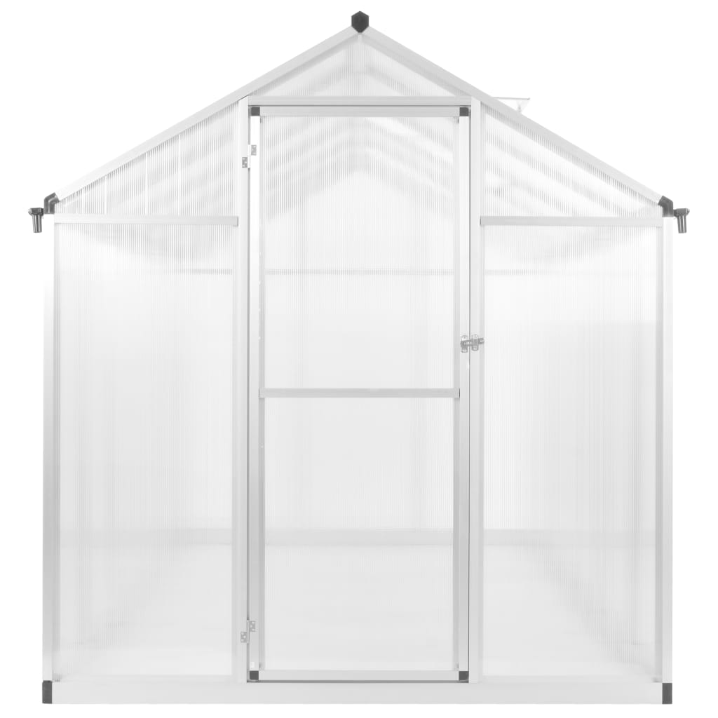 Tuinkas 11,19 m³ 302x190x195 cm aluminium - AllerleiShop