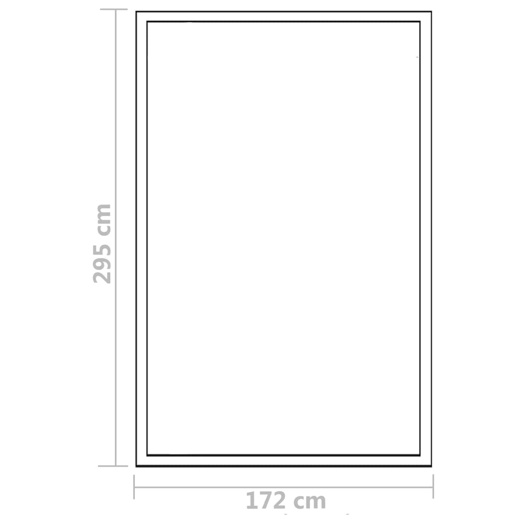 Tuinkas 11,19 m³ 302x190x195 cm aluminium - AllerleiShop