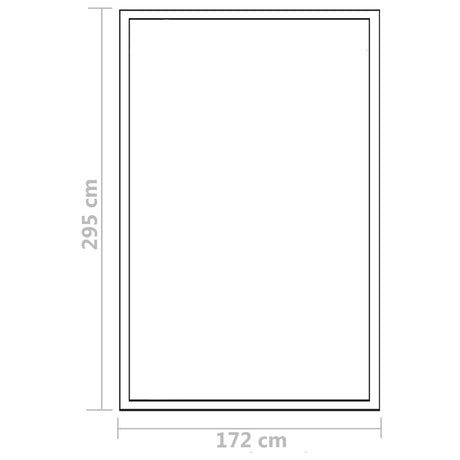 Tuinkas 11,19 m³ 302x190x195 cm aluminium - AllerleiShop