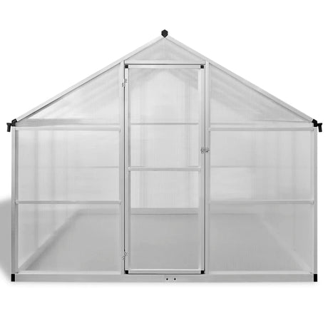 Tuinkas 23,44 m³ 481x250x195 cm aluminium - AllerleiShop