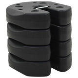 Prieelgewichten 4 st 220x50 mm beton zwart - AllerleiShop