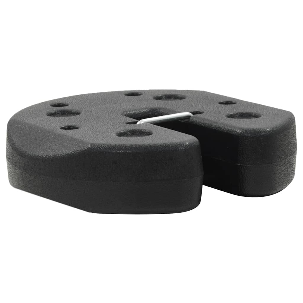 Prieelgewichten 4 st 220x50 mm beton zwart - AllerleiShop