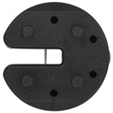 Prieelgewichten 4 st 220x50 mm beton zwart - AllerleiShop