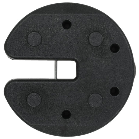 Prieelgewichten 4 st 220x50 mm beton zwart - AllerleiShop