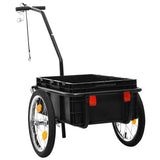 Fietstrailer/trekwagen 155x60x83 cm staal blauw - AllerleiShop