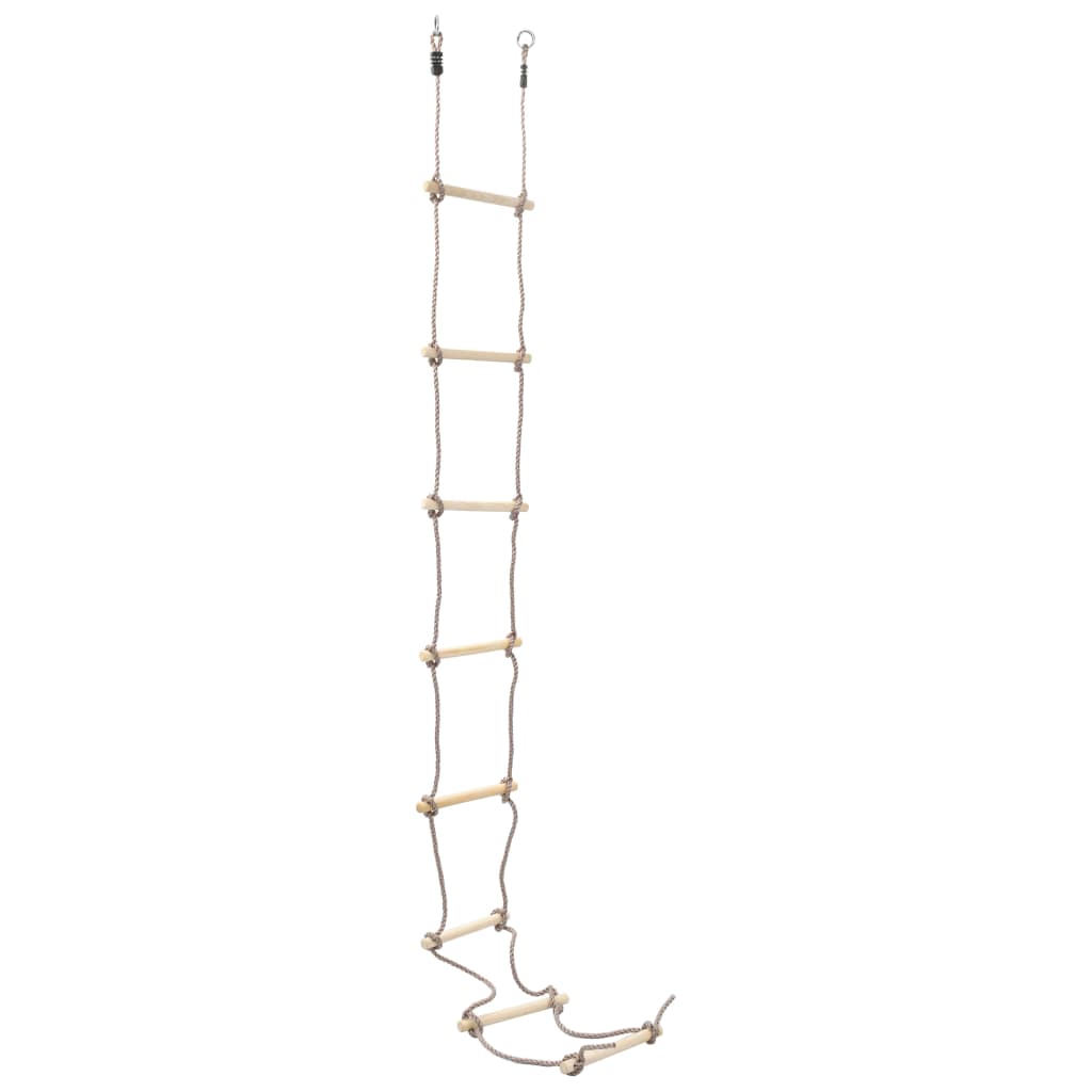 Touwladder 290 cm hout