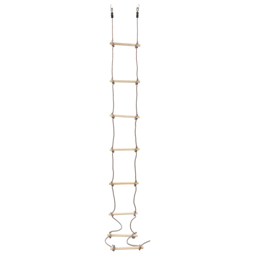 Touwladder 290 cm hout