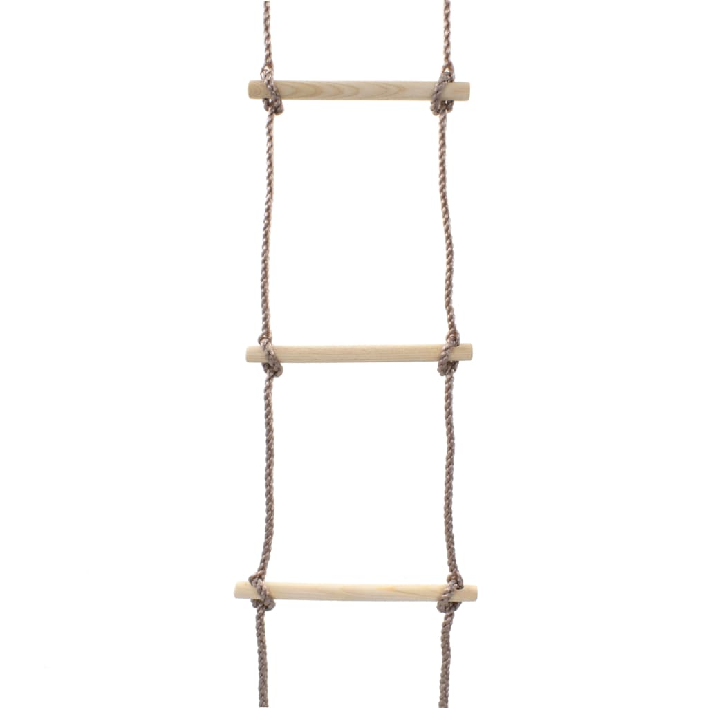 Touwladder 290 cm hout