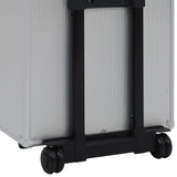 Make-up trolley aluminium zilverkleurig - AllerleiShop