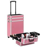 Make-up trolley aluminium roze - AllerleiShop