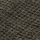 Plaid 125x150 cm katoen antraciet en bruin