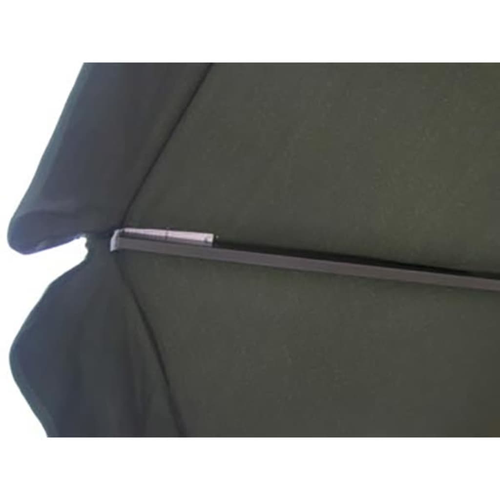 Parasol Samos 500 cm aluminium groen