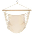 Hangstoel opvouwbaar crème - AllerleiShop