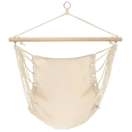 Hangstoel opvouwbaar crème - AllerleiShop